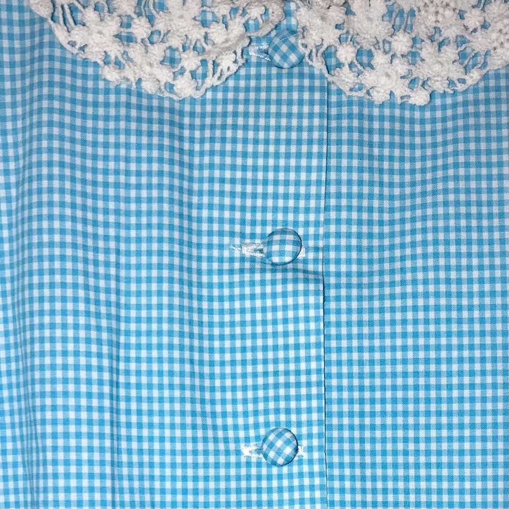 Sz 6 Polo Ralph Lauren Dress blue gingham - Picture 4 of 5